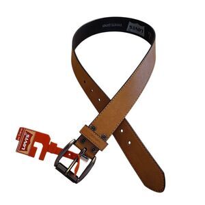 Levi's Tan Synthetic Leather Belt NWT Mens Small SZ 30- 32